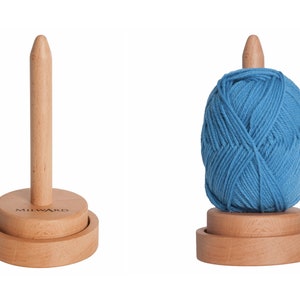 Milward Premium Wooden Spinning Yarn and Thread Holder Wool Winder Storage