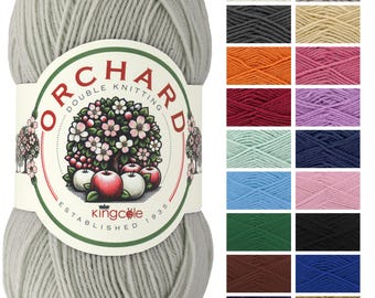 King Cole Orchard DK 100g Superwash - Yarn wool Knitting Merino Acrylic
