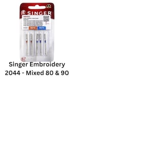 Singer Sewing Machine Needles - All Styles / Sizes - Domestic Standard Ballpoint Leather Jeans image 6