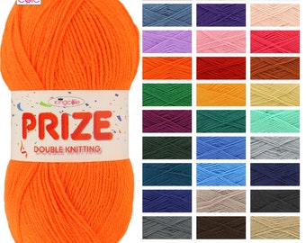 King Cole Prize DK Yarn 100g Polyester Wool Knit Knitting Crochet Acrylic