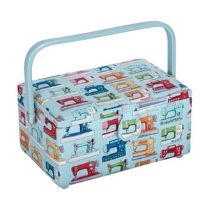 HobbyGift Sewing Box (M): Sewing Machines Dressmaking Storage HGMP\637