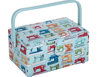 HobbyGift Sewing Box (M): Sewing Machines Dressmaking Storage HGMP\637