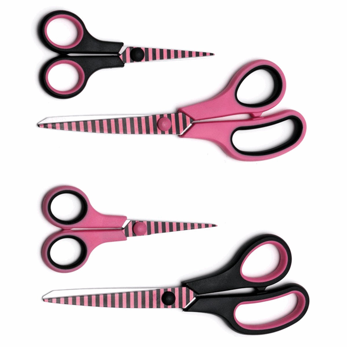 Tacony TACB4835 Scissor Set Pop Hot Pink Floral