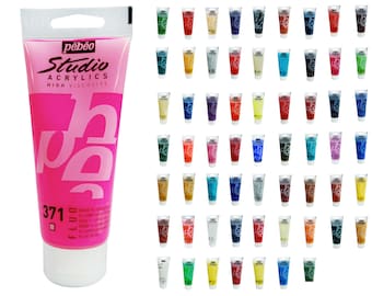 Pebeo Studio Acrylics Art & Craft Paint 100ml Farba o wysokiej lepkości - wszystkie kolory