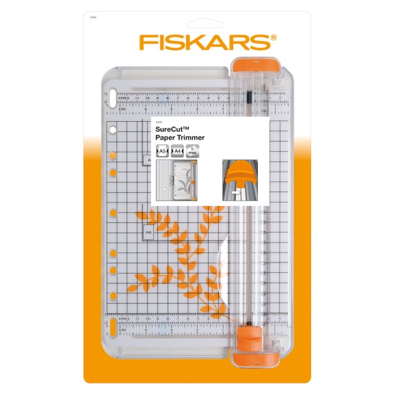 Fiskars Paper Trimmer Portable Surecut™: A5/22cm, Cardmaking, 80gsm, F1004637
