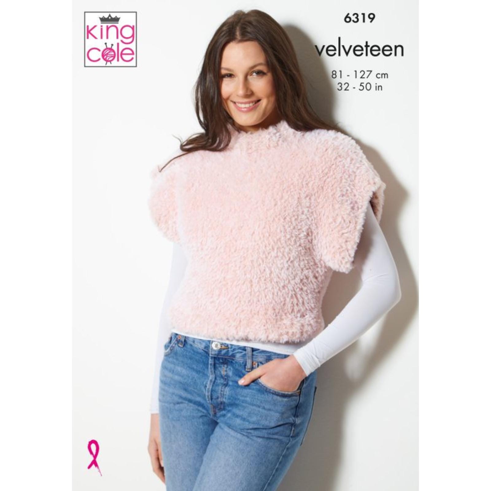 King Cole Pattern Slipovers Knitted in Velveteen 6319 - Etsy