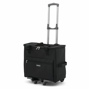 HobbyGift Sewing Machine Trolley Bag - Black - craft, sewing, quilting knitting, Embroidery & detailed work