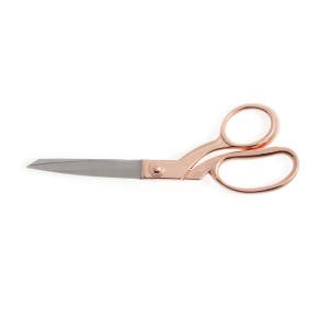 Hemline Rose Gold Dressmaking Scissors - Very Sharp - 21cm / 8.25"