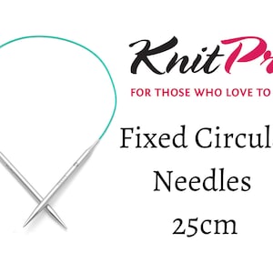 KnitPro The Mindful Collection Knitting Pins Circular Fixed Lace 25cm: Sizes 2mm-6mm