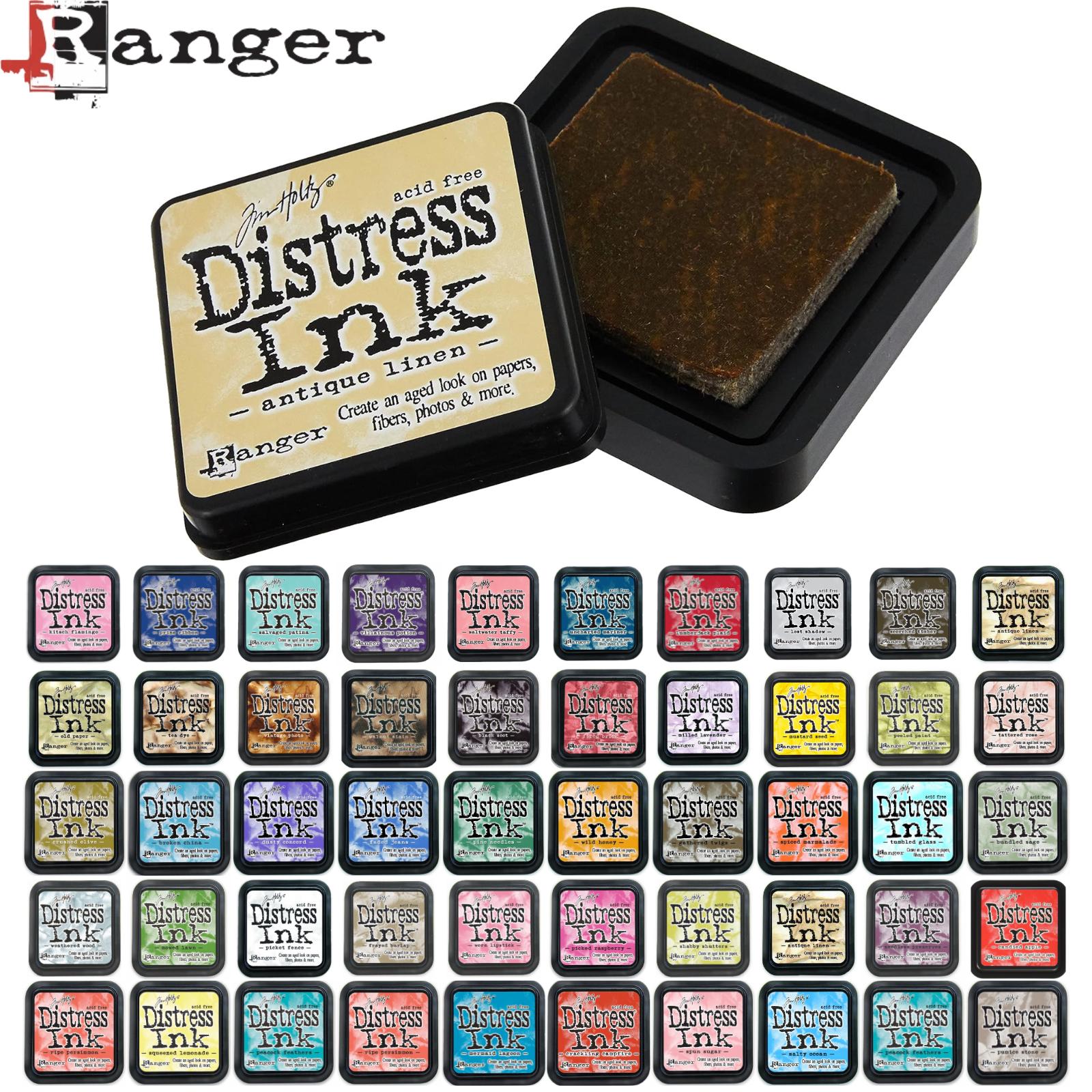 Ranger Tim Holtz Distress Ink Pads - All Colours Cardmaking Crafts ...