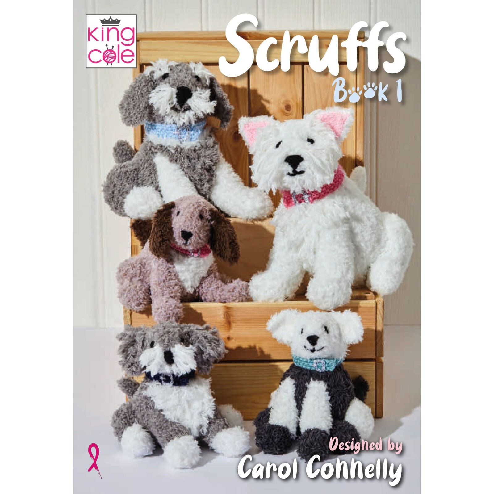 King Cole: Scruffs Dog Toys - Knitting Pattern Book 1 King Cole: Scruffs Dog Toys - Knitting Pattern Book 1
