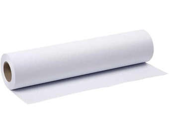 May include: A white roll of paper, likely for printing or crafting.