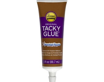 Aleenes Original Tacky Glue knijptube 85 gram knutsel-, hobby- en doe-het-zelf tijdelijke lijm