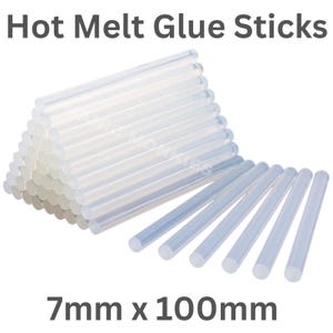 Hotmelt-lijmsticks 7 mm x 100 mm - voor doe-het-zelf elektrisch minilijmpistool