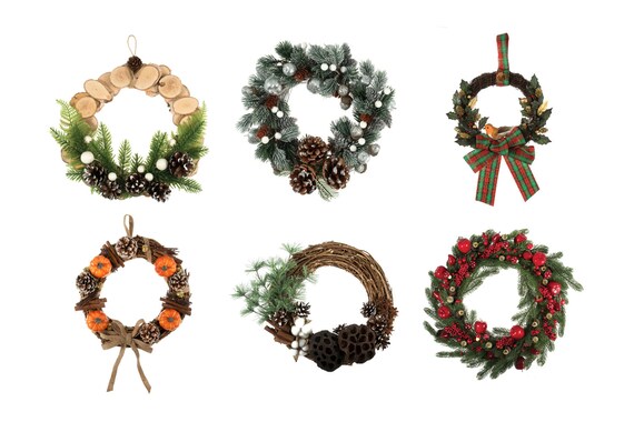 Make Your Own Festive Wreath Kit: Winter Berry: 40cm Make Your Own Festive Wreath Kit: Winter Berry: 40cm