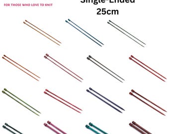 KnitPro Dreamz Single-Ended 25cm : All Sizes - Knitting Needles Craft Knitter
