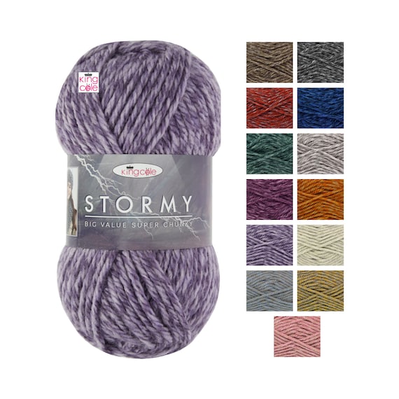 King cole super chunky wool colours sale