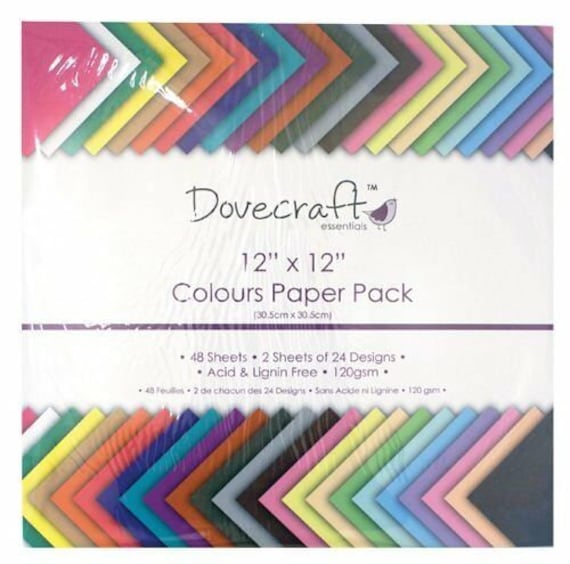Dovecraft Colours Paper Pad - 120gsm Dovecraft Colours Paper Pad - 120gsm