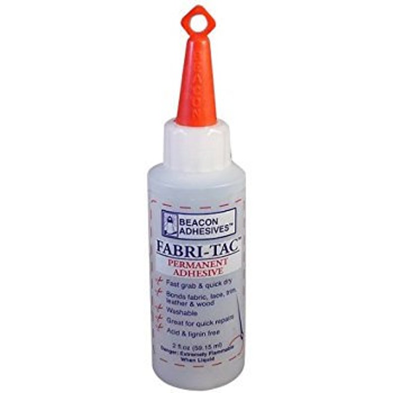 Beacon FabriTac Permanent Fabric Adhesive 2oz / 59.15ml Etsy
