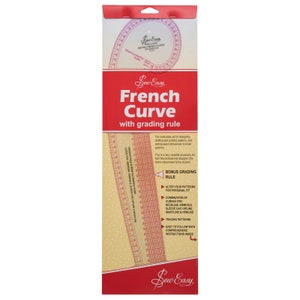 Sew Easy French Curve-Metric - Handarbeit - Kurzwaren - Saum - Taille- Handwerk, Nähen, Quilten, Stricken, Stickerei, Detailarbeit