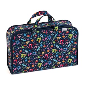 HobbyGift プロジェクトケース - ミニソーマシン - HGPC\598 - 収納・持ち運び・ジッパー付き - 工芸、裁縫、キルティング、編み物、刺繍