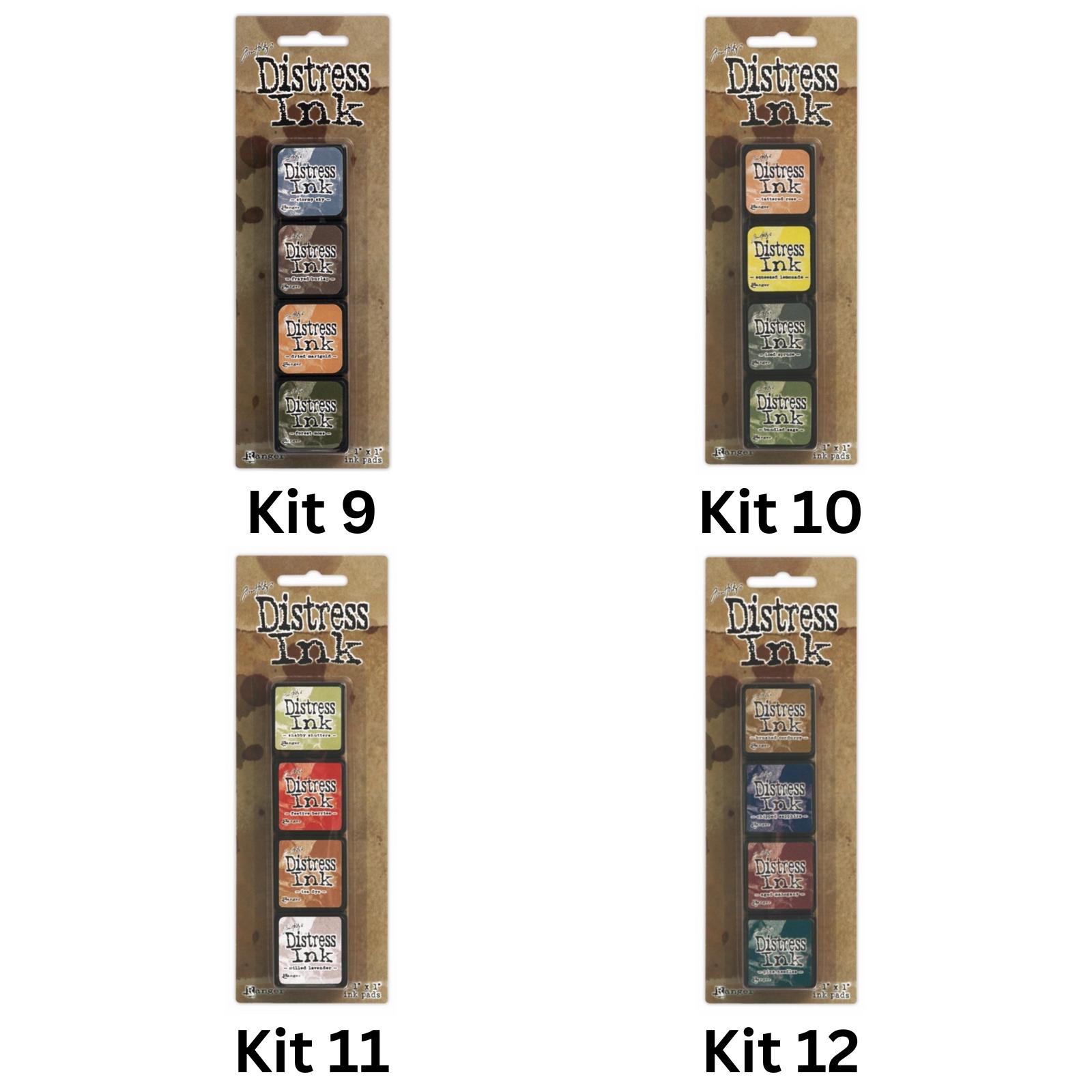 Ranger Tim Holtz Distress Ink Pad Mini Kits - Cardmaking Crafts ...