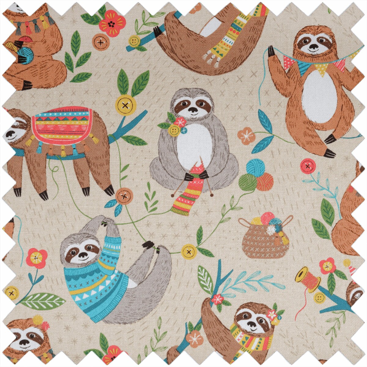 Haakpatroon Luiaard Plantenhanger PDF – Hobby Patroontjes
