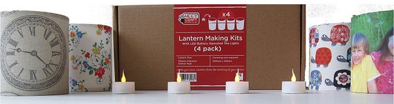Make Your Own Lanterns 10cm Diameter 3 Pack Needcraft Lantern Making Kit 