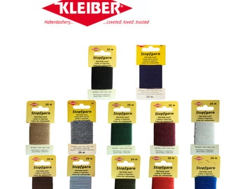 Kleiber Darning Wool Cards - 20metres - Mending - Sewing - Knitting - Fixing