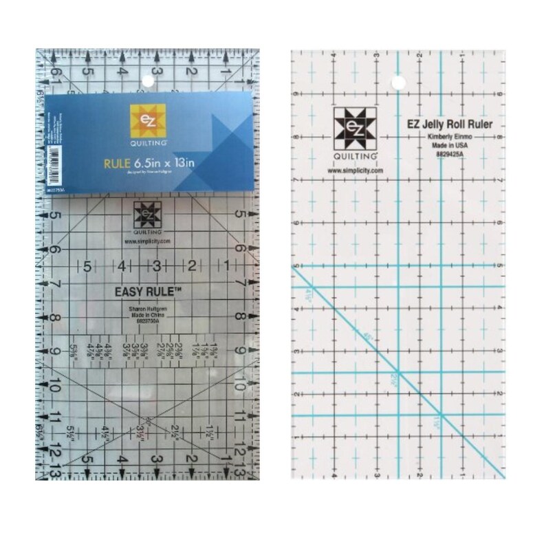 EZ Quilting Quilters Craft Patchwork Square Rectangle Ruler Triangle 51 ...