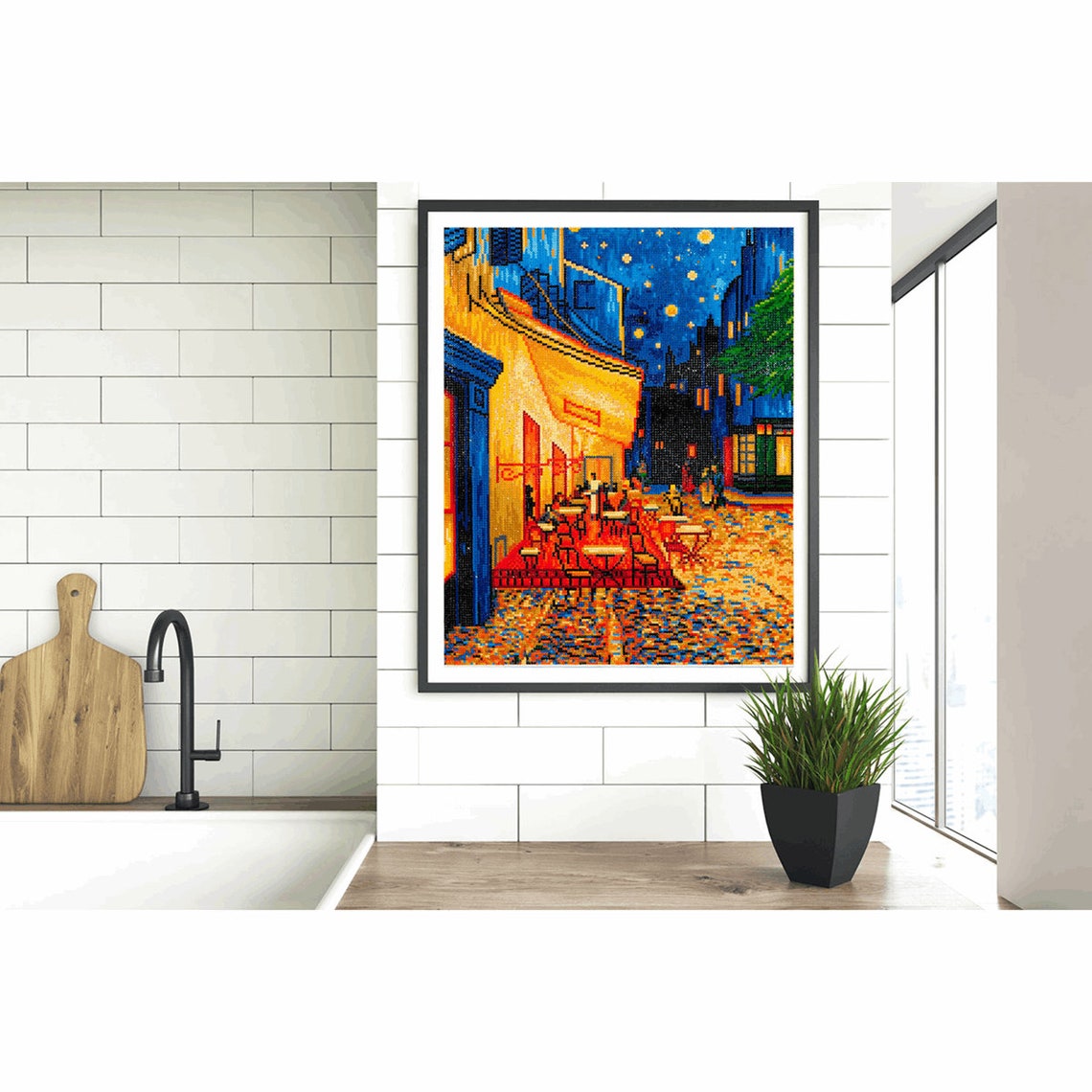 Diamond Dotz Cafe at Night apres Van Gogh Punteado | Etsy
