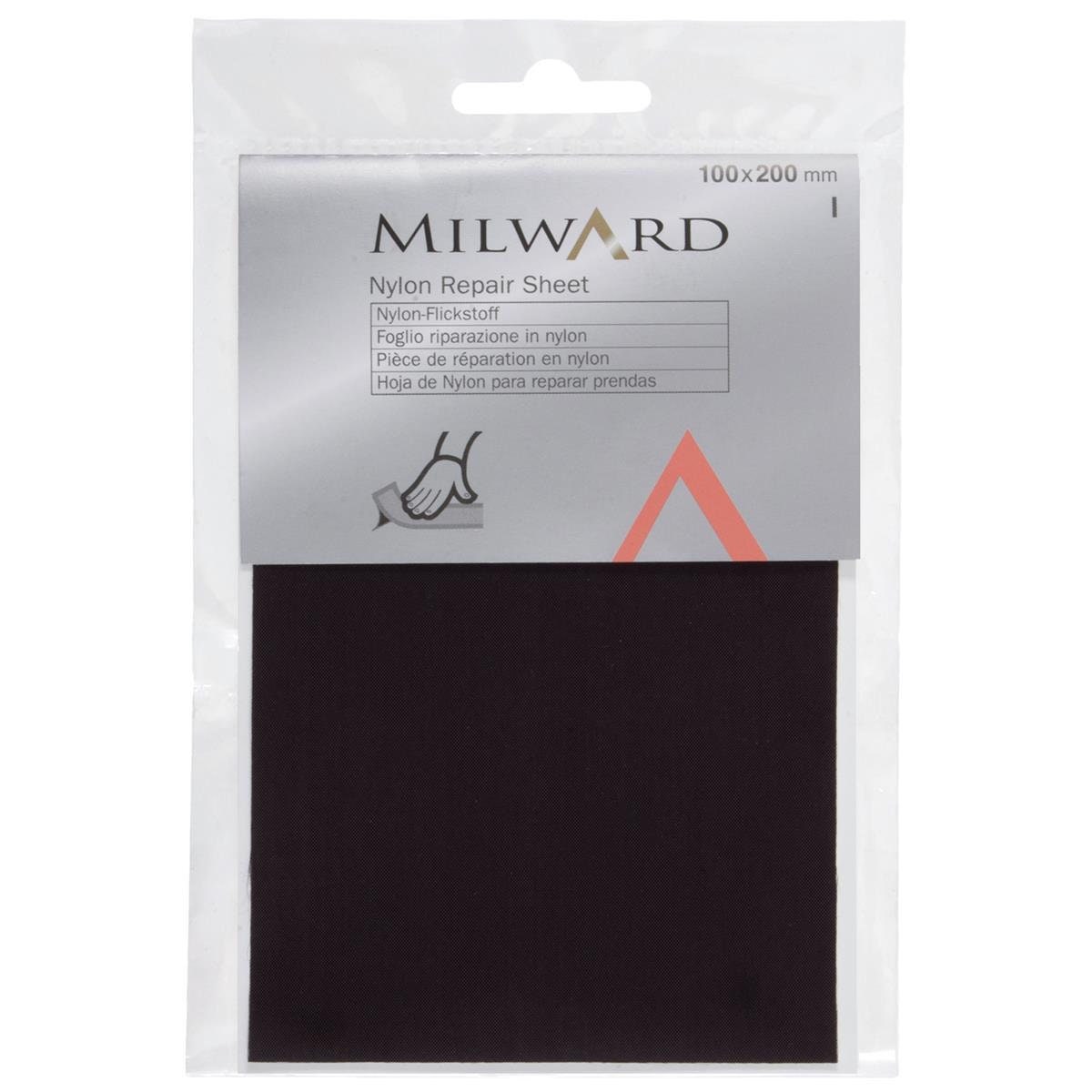 Hemline Self-Adhesive Nylon Repair Patch, 10cm x 20cm ROYAL BLUE