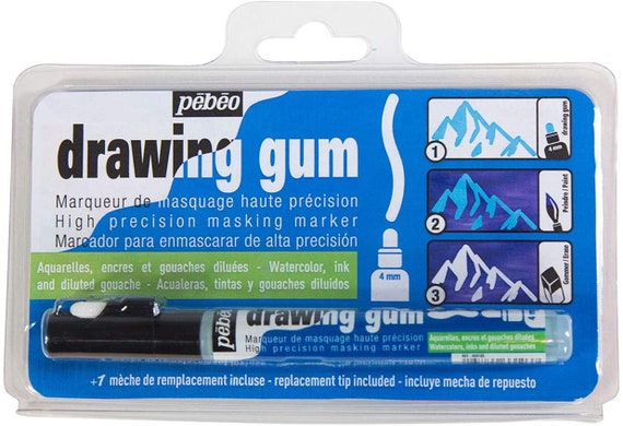 Pebeo Draw Gum Marker Blistered Nib 4mm Round 