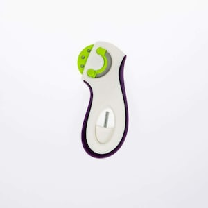 Prym 45mm Ergonomic Prym Rotary Cutter Soft Handle Safe Change - Craft, Sewing, Quilting Knitting, Embroidery, Detailed Work