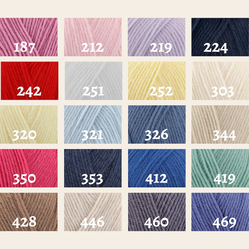Sirdar Snuggly Double Knitting 50g Yarn Soft Baby Wool Knitting Crochet ...