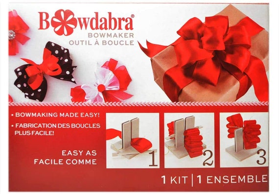 Bowdabra Combo Pack Bow Maker for Ribbon for Wreaths (Set of 4