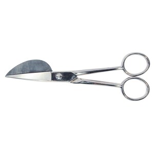 Madeiraschaar - stoffen - 14 cm / 5,5" precisiegesneden - zilver - kleermakerij