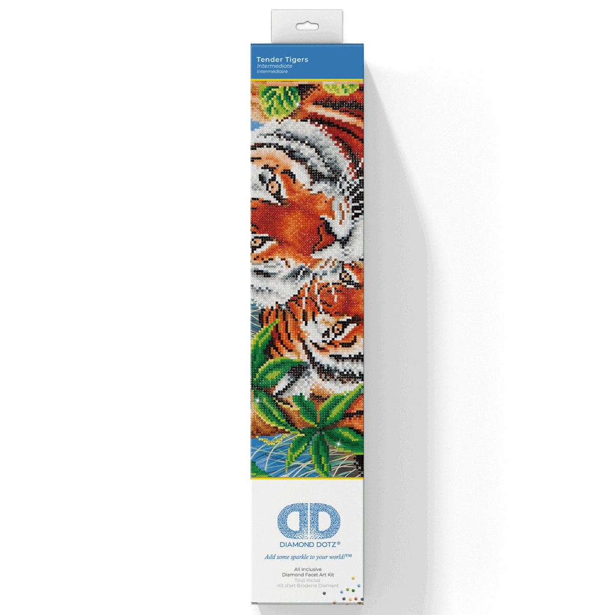Diamond Dotz - Diamond Painting Kit - Tender Tigers Design - Etsy