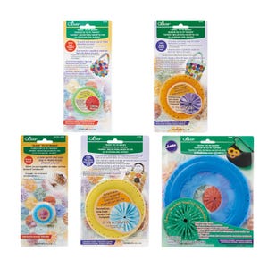 Clover Quick Yo-Yo Maker Rund: Alla Storlekar, Maker Hantverk Tyger Verktyg Sömnad