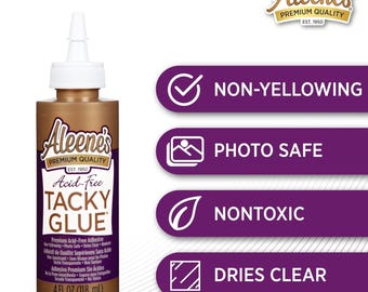 Aleenes Original Zuurvrije Kleeflijm 118 g - Hobbylijm, DIY Niet-giftig