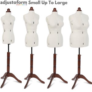 Verstellbare Dress Form Lady Valet - Alle Größen - Schneiderpuppe Schneiderpuppe