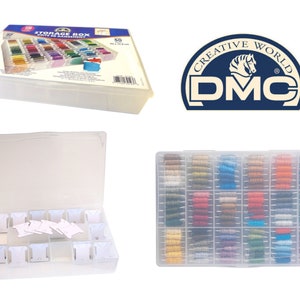 DMC Plastic Floss Bobbins – Bolt & Spool