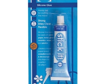 Silicone Glue Tube (30ml) Scrapbooking Decoupage Embossing Paper Crafts