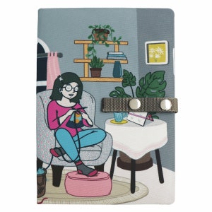 Estuche plegable para guardar gráficos de tejido Passion KnitPro, tamaño pequeño: manualidades, costura, acolchado, tejido, bordado y trabajos detallados