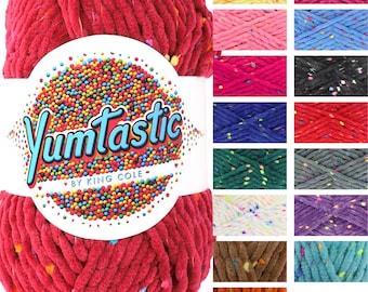 King Cole Yumtastic 100g - All Colours Knitting Wool Yarn Acrylic Crochet Craft