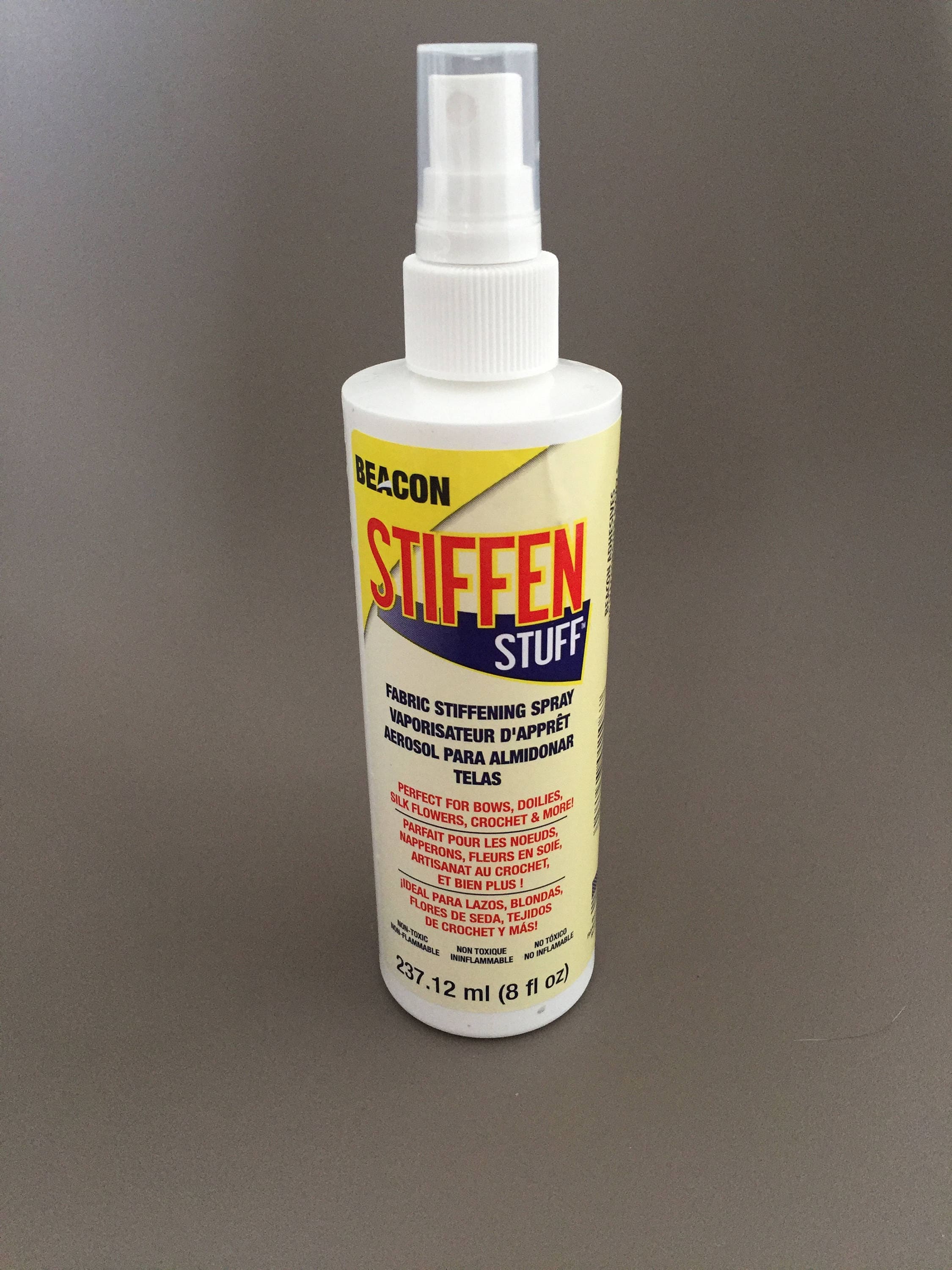 Beacon Adhesives Fabric Stiffening Spray Stiffen Stuff 236ml 