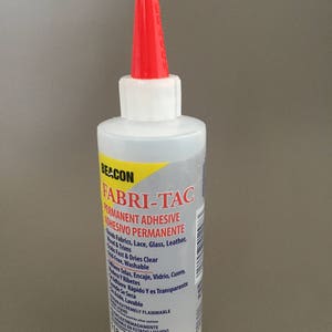 Beacon Fabri-Tac Permanent Fabric Adhesive - 4oz - Crafts - Leather - Felt