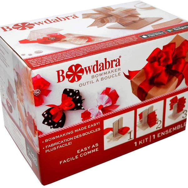 Bowdabra Bowmaker Tool - DVD Boxed - DIY Bows Gifts Christmas Wrapping