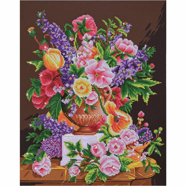 Diamond Dotz - Diamond Painting Kit - Bouquet Ancien Design