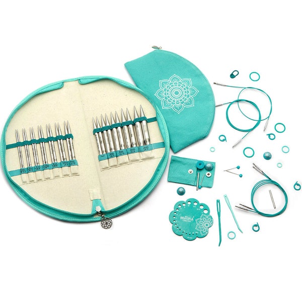 KnitPro The Mindful Collection Knitting Pin Set Circular Interchangeable (13cm)